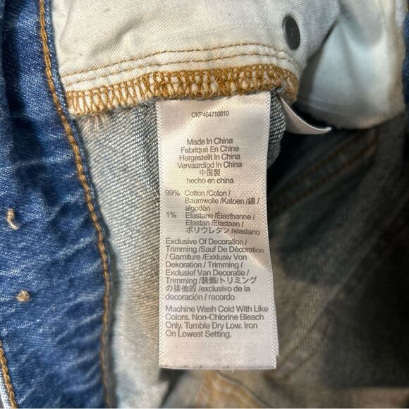 Madewell The Perfect Vintage Straight Leg High Rise Jeans in Haight Wash Size 27 - Picture 8 of 12